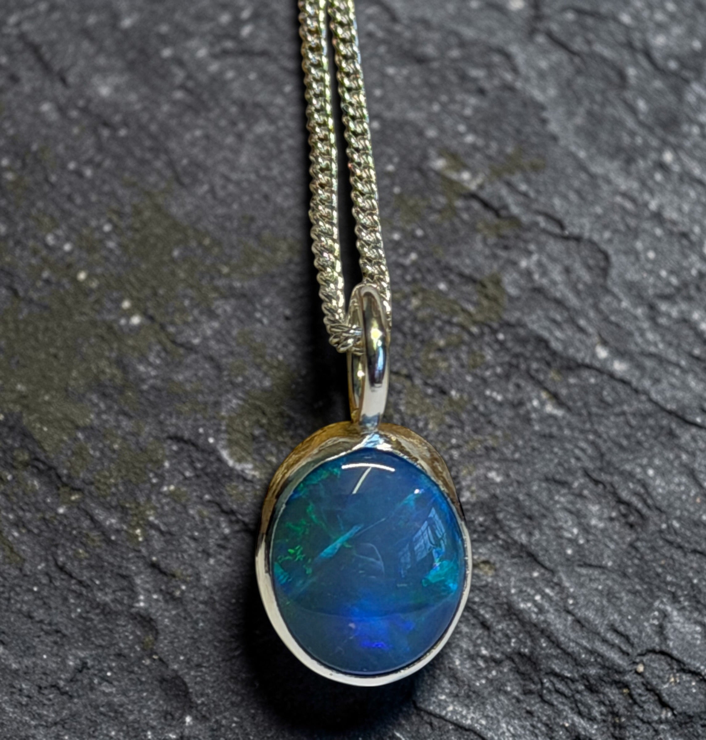 Galaxy Collection - Australian Opal Necklace