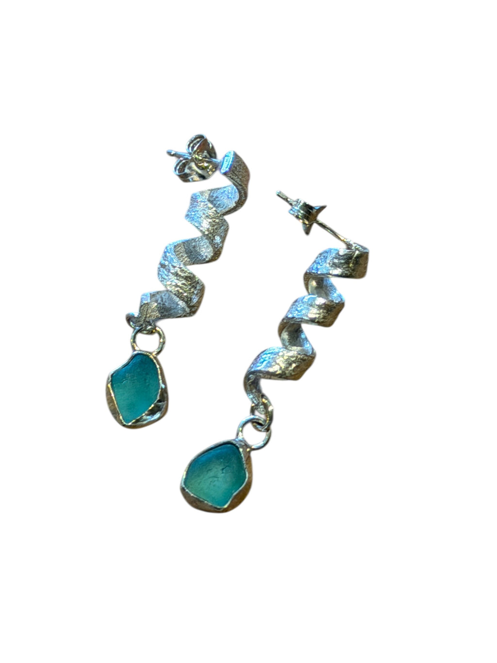 Sea Treasure Silver Earrings